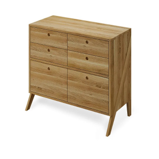 Arbaro dresser 90 - solid, oiled alder wood