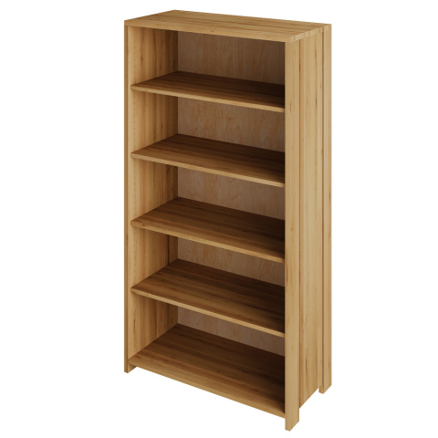 Silva bookshelf - additional shelf - solid, lacquered alder wood